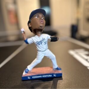 KC Royals Yordano Ventura Commemorative 2014 Postseason Bobblehead